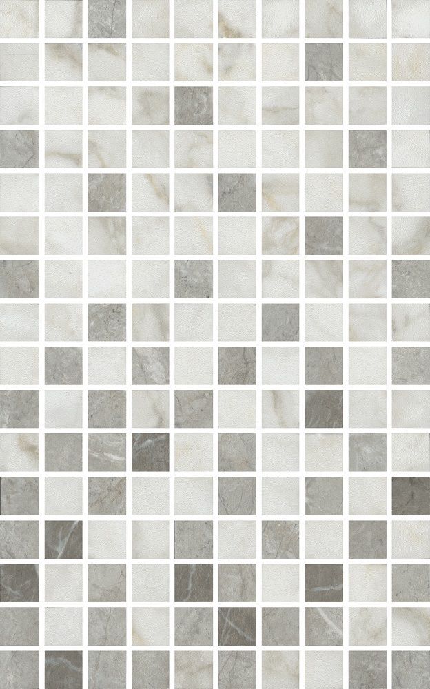 Декор MM6433 Кантата 1 мозаичный микс глянцевый 25x40x0,8, Kerama Marazzi (Керама Марацци)