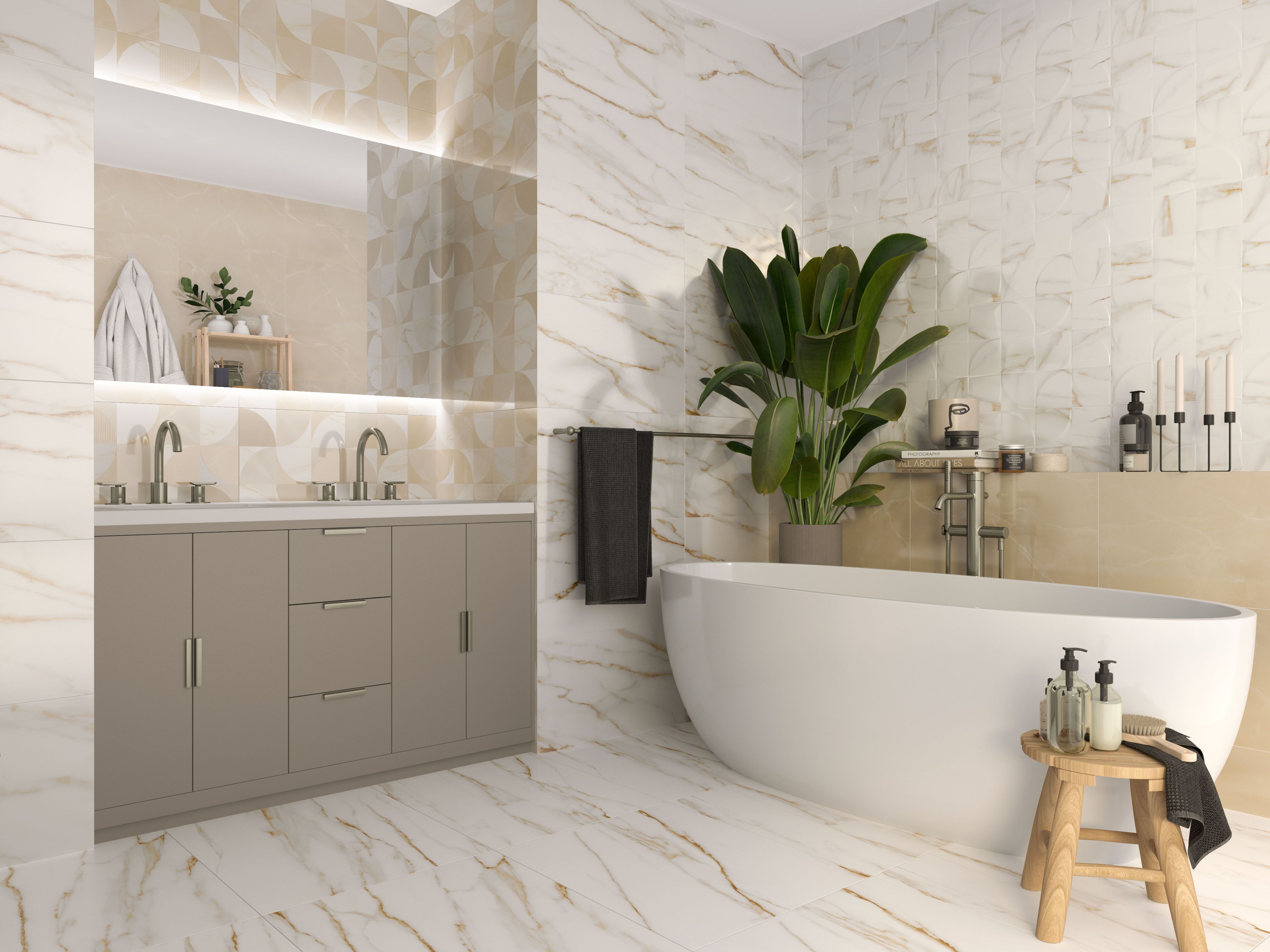 Коллекция плитки и керамогранита Marmaris (Мэрмэрис) 30х50, Gracia Ceramica (Грация Керамика)