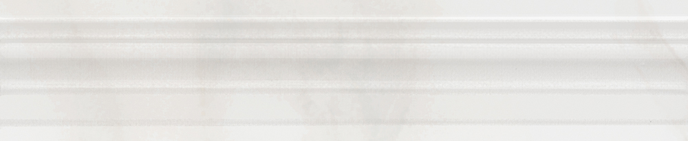 Бордюр BLE006 Багет Гран Пале белый глянцевый 25x5,5x1,8, Kerama Marazzi (Керама Марацци)