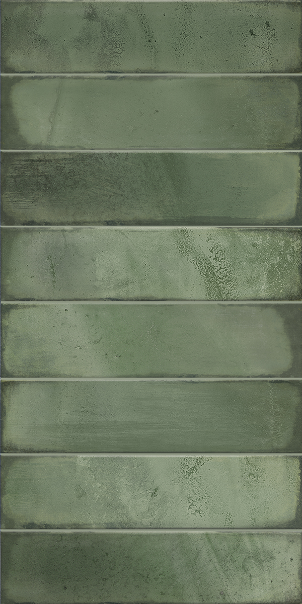 Плитка 00-00003244 Bricks (Брикс) Green 31,5х63, Azori (Азори)