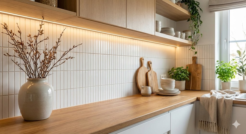 Стильный кухонный фартук с вертикальной укладкой.jpg