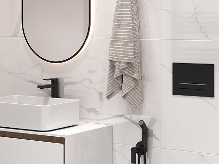 A17126 Futura (Футура) тонкий Deep Calacatta белый ректификат керамогранит 60х120, Cersanit