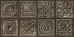 507231101 Idalgo (Идальго) Toledo Dark коричневый плитка для стен 31,5х63, Azori