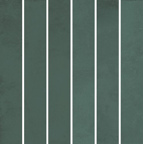Декор KMD2MSM005BN Фес мозаичный зелёный тёмный глянцевый 15x15x0,77, Kerama Marazzi (Керама Марацци)