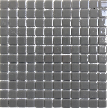 Mono ST 014 светло-серый 31х31 (чип 25х25х4) мозаика стеклянная, Antarra