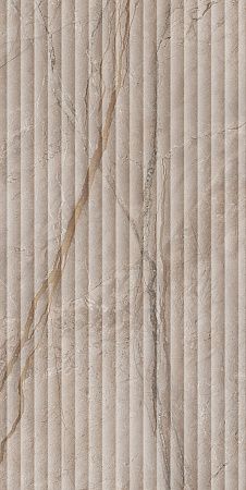 Плитка KM6012B0240R Ифран бежевый светлый глянцевый структура обрезной 60x119,5x1, Kerama Marazzi (Керама Марацци)