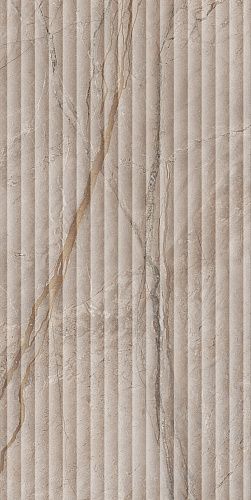 Плитка KM6012B0240R Ифран бежевый светлый глянцевый структура обрезной 60x119,5x1, Kerama Marazzi (Керама Марацци)