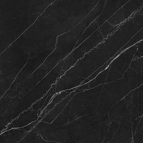 Керамогранит Laparet Opera Nero чёрный LP6060G0211R 59,5х59,5 матовый карвинг