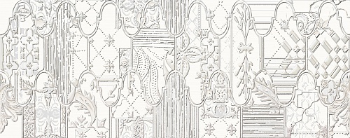 586432002 Amati (Амати) Palazzo серый декор 20,1х50,5, Azori
