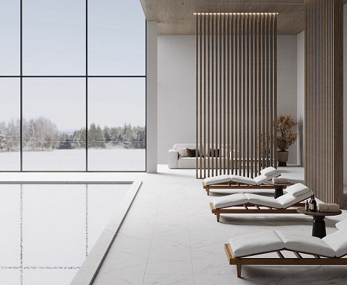 Коллекция керамогранита Carrara Blanco PRO (Каррара Бьянко ПРО), Laparet (Лапарет)