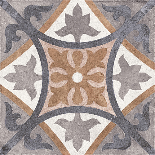 Керамогранит A17932 Carpet многоцветный орнамент рельеф 29,8х29,8, Cersanit