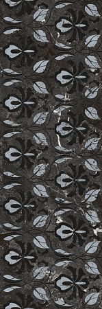 Плитка KM3090B0150R Тубкаль чёрный глянцевый обрезной 30x89,5x0,9, Kerama Marazzi (Керама Марацци)