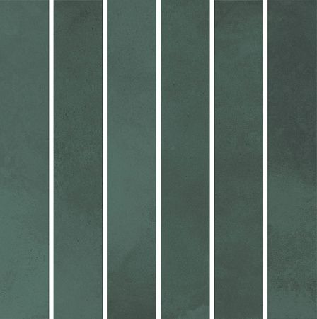 Декор KMD2MSM005BN Фес мозаичный зелёный тёмный глянцевый 15x15x0,77, Kerama Marazzi (Керама Марацци)