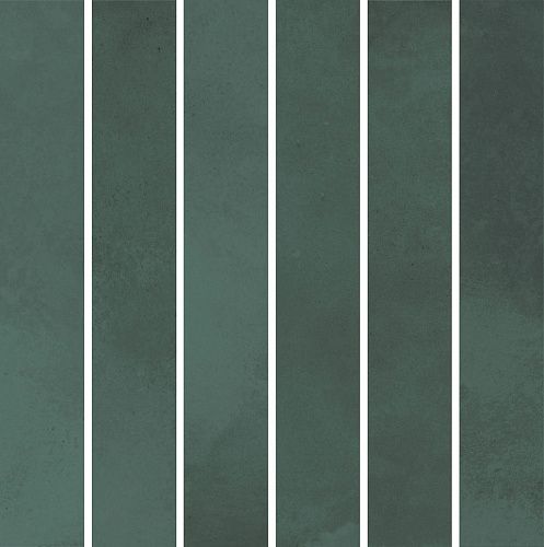 Декор KMD2MSM005BN Фес мозаичный зелёный тёмный глянцевый 15x15x0,77, Kerama Marazzi (Керама Марацци)