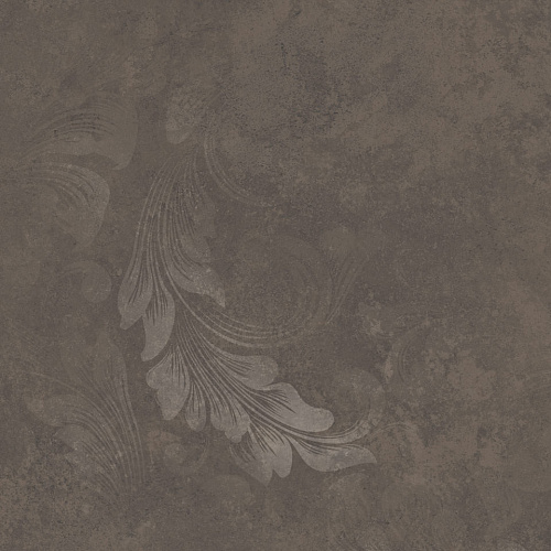 Керамогранит KM4040G0081N Хадду коричневый матовый декорированный 40,2x40,2x0,8, Kerama Marazzi (Керама Марацци)