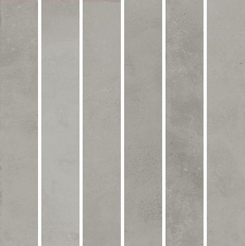 Декор KMD2MSM002BN Фес мозаичный серый глянцевый 15x15x0,77, Kerama Marazzi (Керама Марацци)