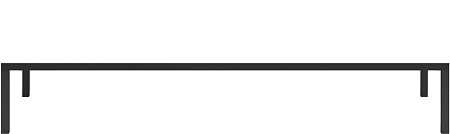 ATlg.110\ML Ножка ATOLLO 110 низкая металлическая, черная матовая, Керама Марацци
