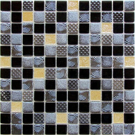 Domino мозаика стеклянная 30х30, Bonaparte (Бонапарт)
