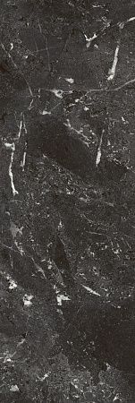 Плитка KM3090B0150R Тубкаль чёрный глянцевый обрезной 30x89,5x0,9, Kerama Marazzi (Керама Марацци)