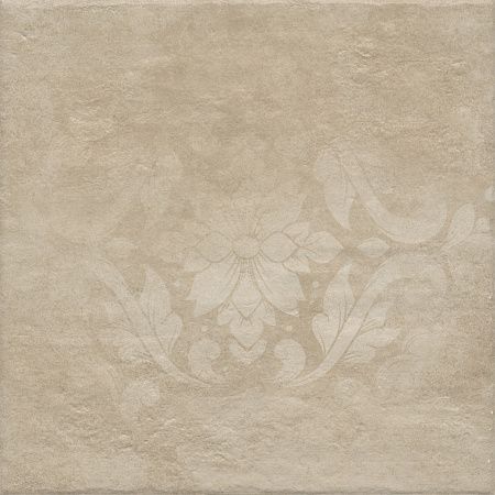 Керамогранит KM4040G0051N Хадду бежевый матовый декорированный 40,2x40,2x0,8, Kerama Marazzi (Керама Марацци)