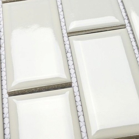 Brick White мозаика керамогранитная 28,75х29,2, Bonaparte (Бонапарт)