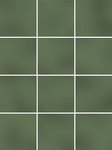 Керамогранит KM1010G0050N Бахия зелёный глянцевый 29,8х39,8 из 12 частей 9,8x9,8x0,7, Kerama Marazzi (Керама Марацци)