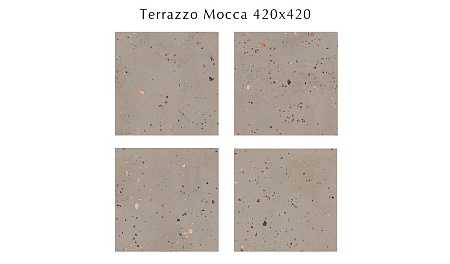 507573001 Terrazzo (Террáццо) Mocca плитка д/пола 42х42, Eletto (Azori)