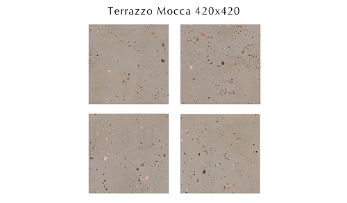 507573001 Terrazzo (Террáццо) Mocca плитка для пола 42х42, Eletto (Azori)