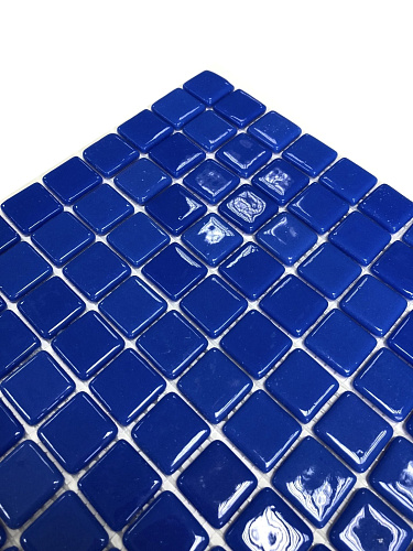 Mono ST 041 синий 31х31 (чип 25х25х4) мозаика стеклянная, Antarra