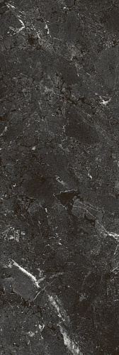 Плитка KM3090B0150R Тубкаль чёрный глянцевый обрезной 30x89,5x0,9, Kerama Marazzi (Керама Марацци)