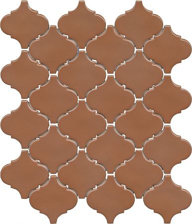 Плитка KM2630M0020N Арабески Марокко коричневый глянцевый 26x30x0,7, Kerama Marazzi (Керама Марацци)