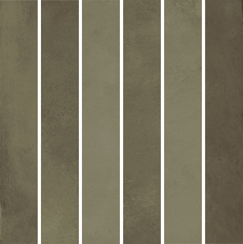 Декор KMD2MSM003BN Фес мозаичный зелёный глянцевый 15x15x0,77, Kerama Marazzi (Керама Марацци)