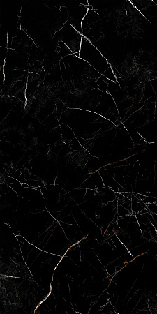 A17442 Nero (Неро) черный полированный HG ректификат керамогранит 60х120, Cersanit