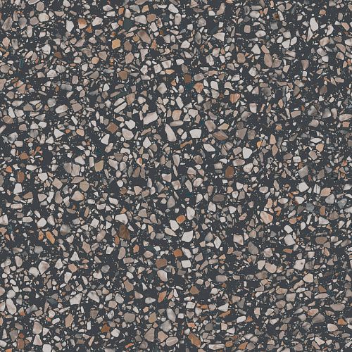 Керамогранит KM6060G0021R Бричиола чёрный матовый обрезной 60x60x0,9, Kerama Marazzi (Керама Марацци)