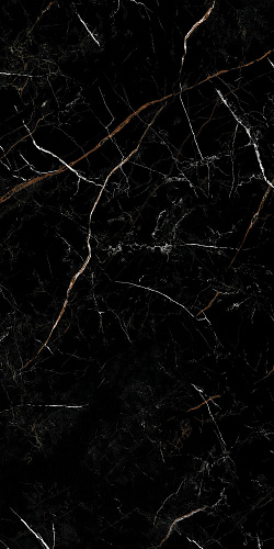 Керамогранит A17442 Nero (Неро) черный полированный HG ректификат 60х120, Cersanit