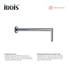 001SB33i61 Built-in Shower Accessories кронштейн для верхнего душа, Iddis