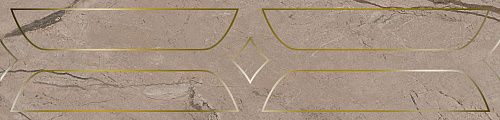 Бордюр KMB3STA010BR Ифран бежевый светлый глянцевый обрезной 60x14,5x0,9, Kerama Marazzi (Керама Марацци)