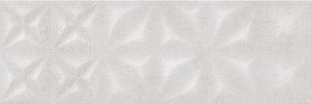 ASU522 Apeks серый светлый рельеф плитка для стен 25х75, Cersanit