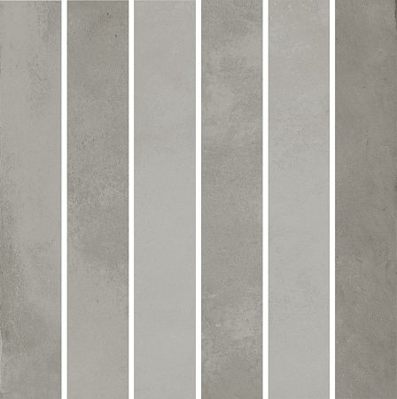 Декор KMD2MSM002BN Фес мозаичный серый глянцевый 15x15x0,77, Kerama Marazzi (Керама Марацци)