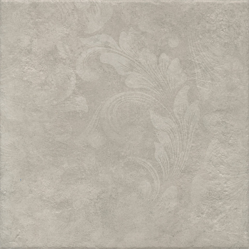 Керамогранит KM4040G0061N Хадду серый светлый матовый декорированный 40,2x40,2x0,8, Kerama Marazzi (Керама Марацци)