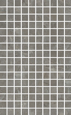MM6434 Кантата серый мозаичный глянцевый декор 25х40, Kerama Marazzi