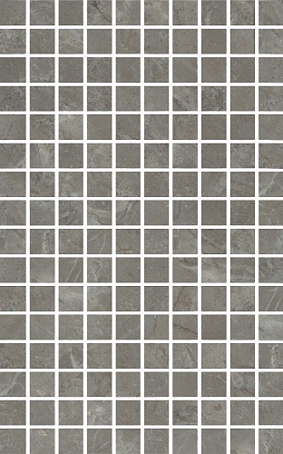 MM6434 Кантата серая глянцевый мозаика 25х40, Kerama Marazzi