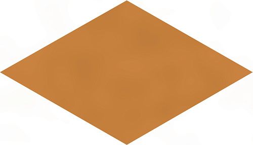 Декор KMD2SRB006BN Риад оранжевый глянцевый 13,5x7,8x0,9, Kerama Marazzi (Керама Марацци)