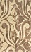 10301001735 Saloni brown decor 01 глянцевый декор 30х50, Gracia Ceramica