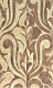10301001735 Saloni brown decor 01 глянцевый декор 30х50, Gracia Ceramica
