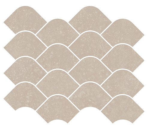 Декор KMD2HID003BR Касабланка наборный бежевый светлый матовый обрезной 30x25x0,9, Kerama Marazzi (Керама Марацци)