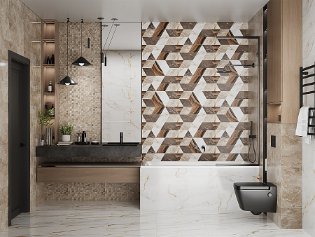 10100001523 Joy (Джой) multi wall 02 плитка для стен 25х60, Gracia Ceramica