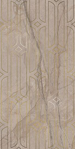 Декор KMD3STA071BR Ифран бежевый светлый глянцевый обрезной 60x119,5x0,9, Kerama Marazzi (Керама Марацци)