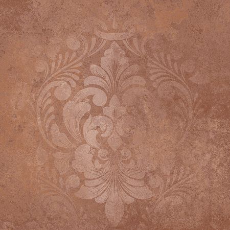 Керамогранит KM4040G0071N Хадду красный матовый декорированный 40,2x40,2x0,8, Kerama Marazzi (Керама Марацци)