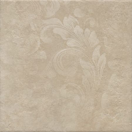 Керамогранит KM4040G0051N Хадду бежевый матовый декорированный 40,2x40,2x0,8, Kerama Marazzi (Керама Марацци)